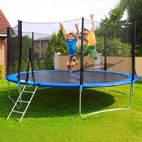 51o_NPzPaoL Trampoline 14ft with safety net and ladder safe & Durable - Image 1