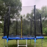 Domestic Outdoor Play Trampoline 8 Feet