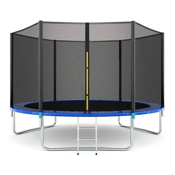 Domestic Outdoor Play Trampoline 8 Feet Trampoline 10ft with safety net and ladder safe & Durable - Image 1